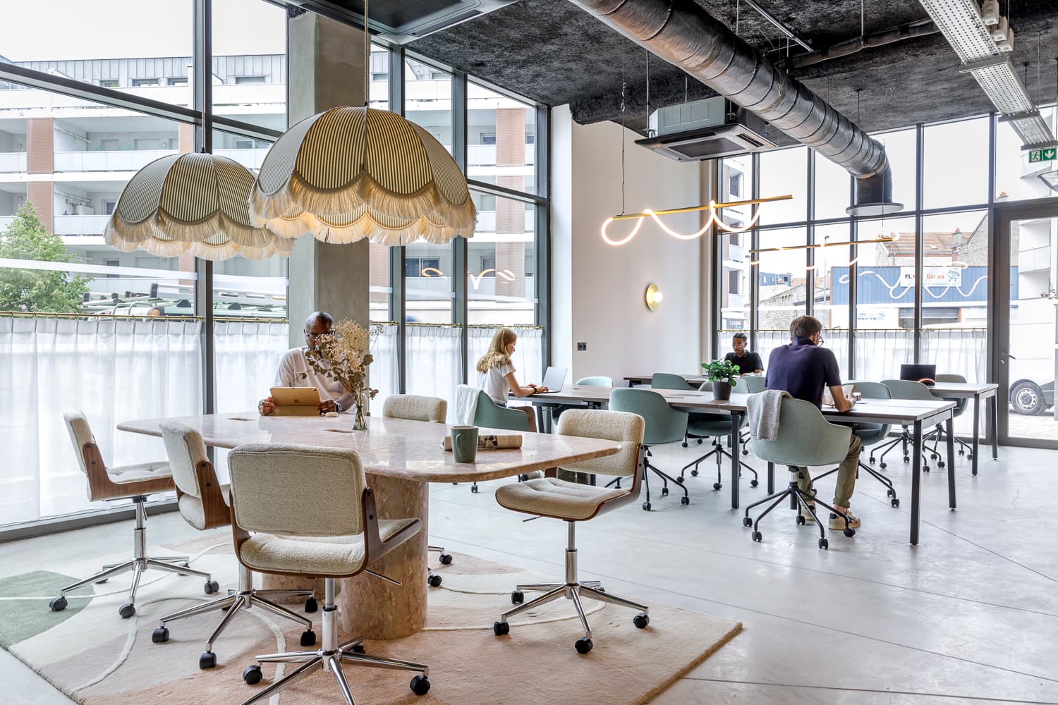 Espace bureau lumineux - Coworking Nancy Antoinette